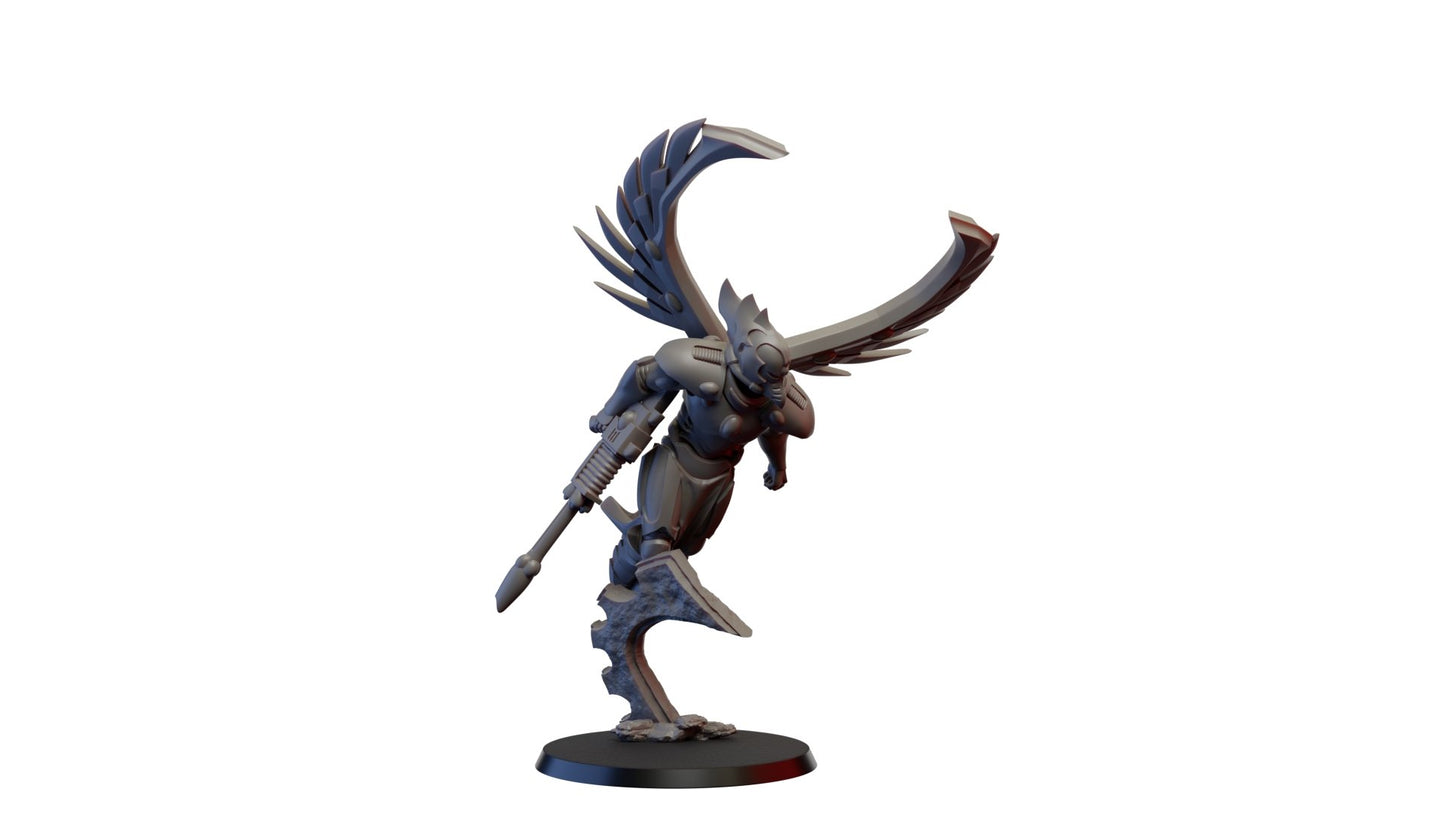 Elda Falcon, Resin miniatures 11:56 (28mm / 32mm) scale - Ravenous Miniatures