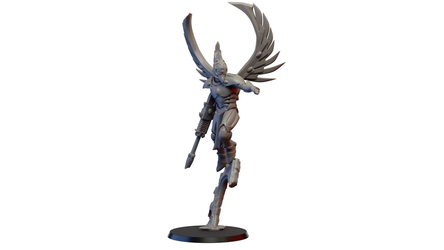 Elda Falcon, Resin miniatures 11:56 (28mm / 32mm) scale - Ravenous Miniatures