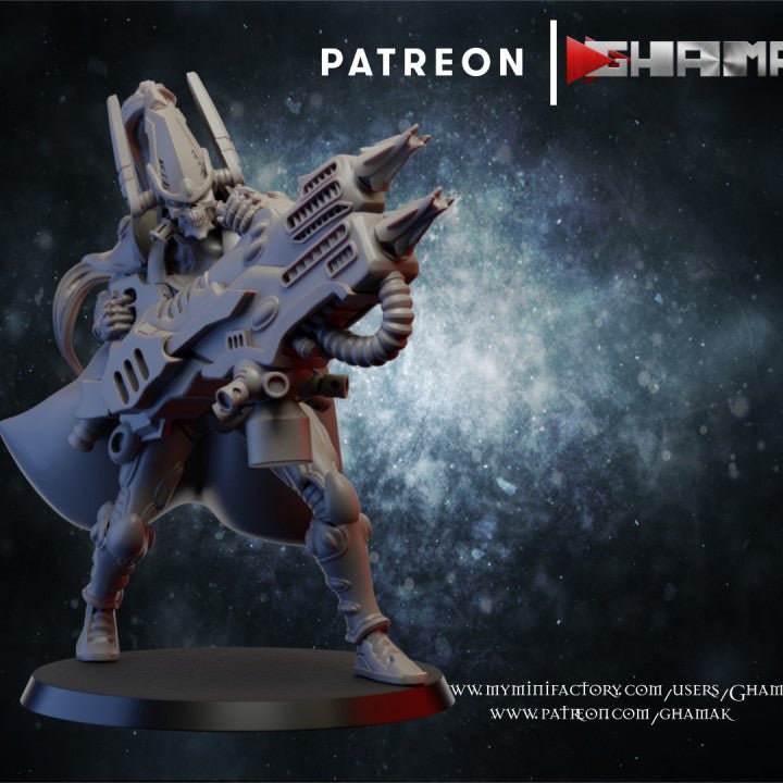 Elda Reapers, Resin miniatures 11:56 (28mm / 32mm) scale - Ravenous Miniatures