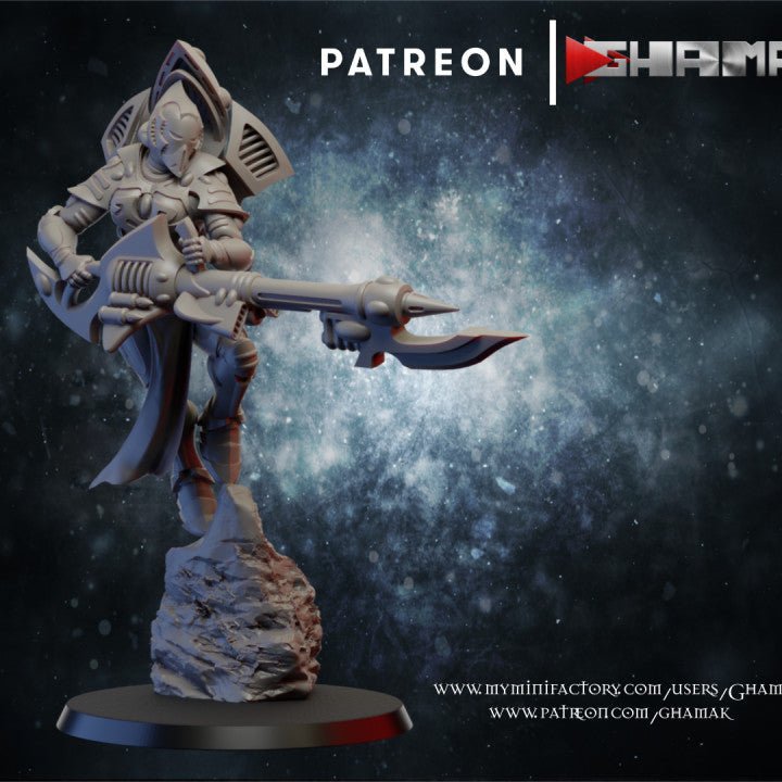 Elda specters, Resin miniatures 11:56 (28mm / 32mm) scale - Ravenous Miniatures