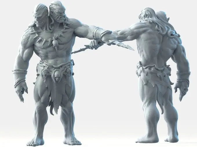 Ettin, Buy resin miniatures by Brayan Naffarrate - Ravenous Miniatures