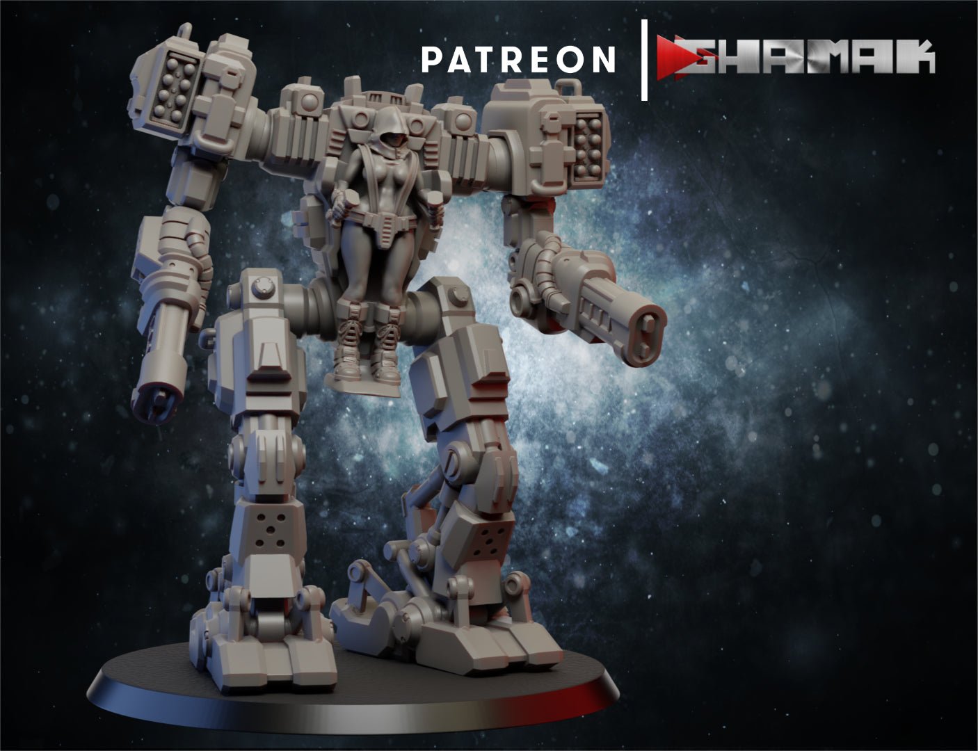 Exo-Skeleton, Resin miniatures 11:56 (28mm / 32mm) scale - Ravenous Miniatures