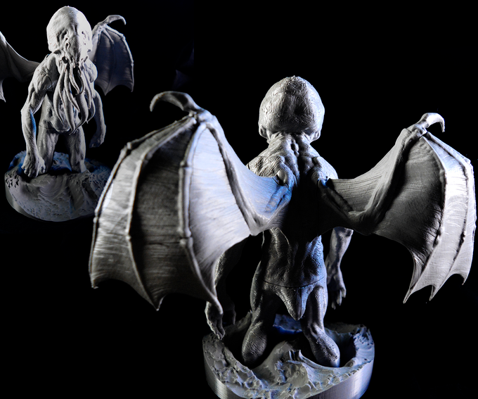 Cthulhu, Resin miniatures 11:56 (28mm / 34mm) scale Ravenous Miniatures