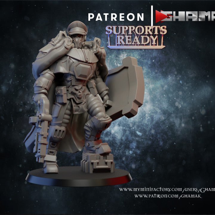First born Immagen squad, Resin miniatures 11:56 (28mm / 32mm) scale - Ravenous Miniatures