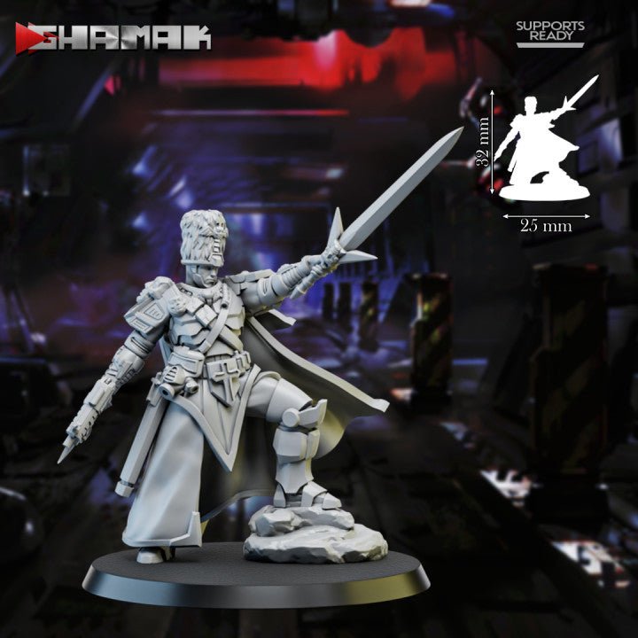 First born Leader, Resin miniatures 11:56 (28mm / 32mm) scale - Ravenous Miniatures