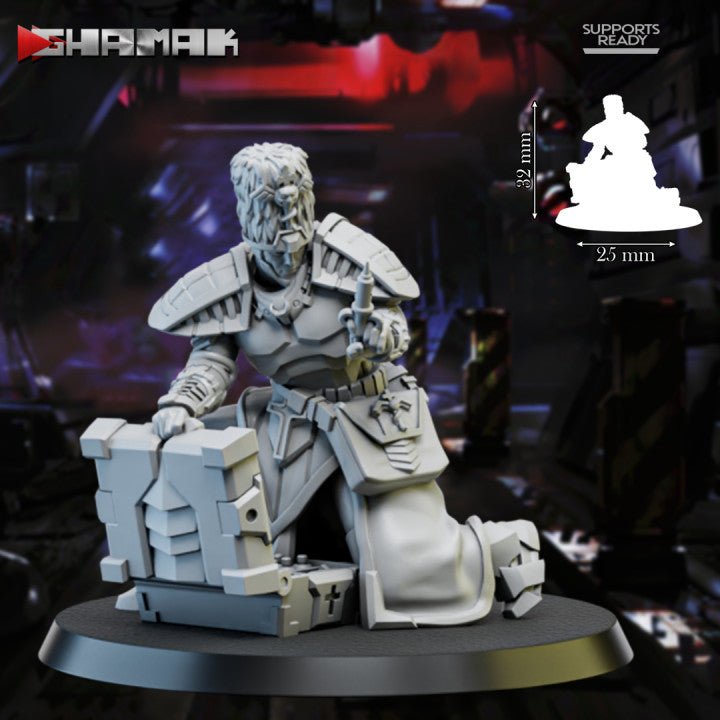 First born Medic, Resin miniatures 11:56 (28mm / 32mm) scale - Ravenous Miniatures
