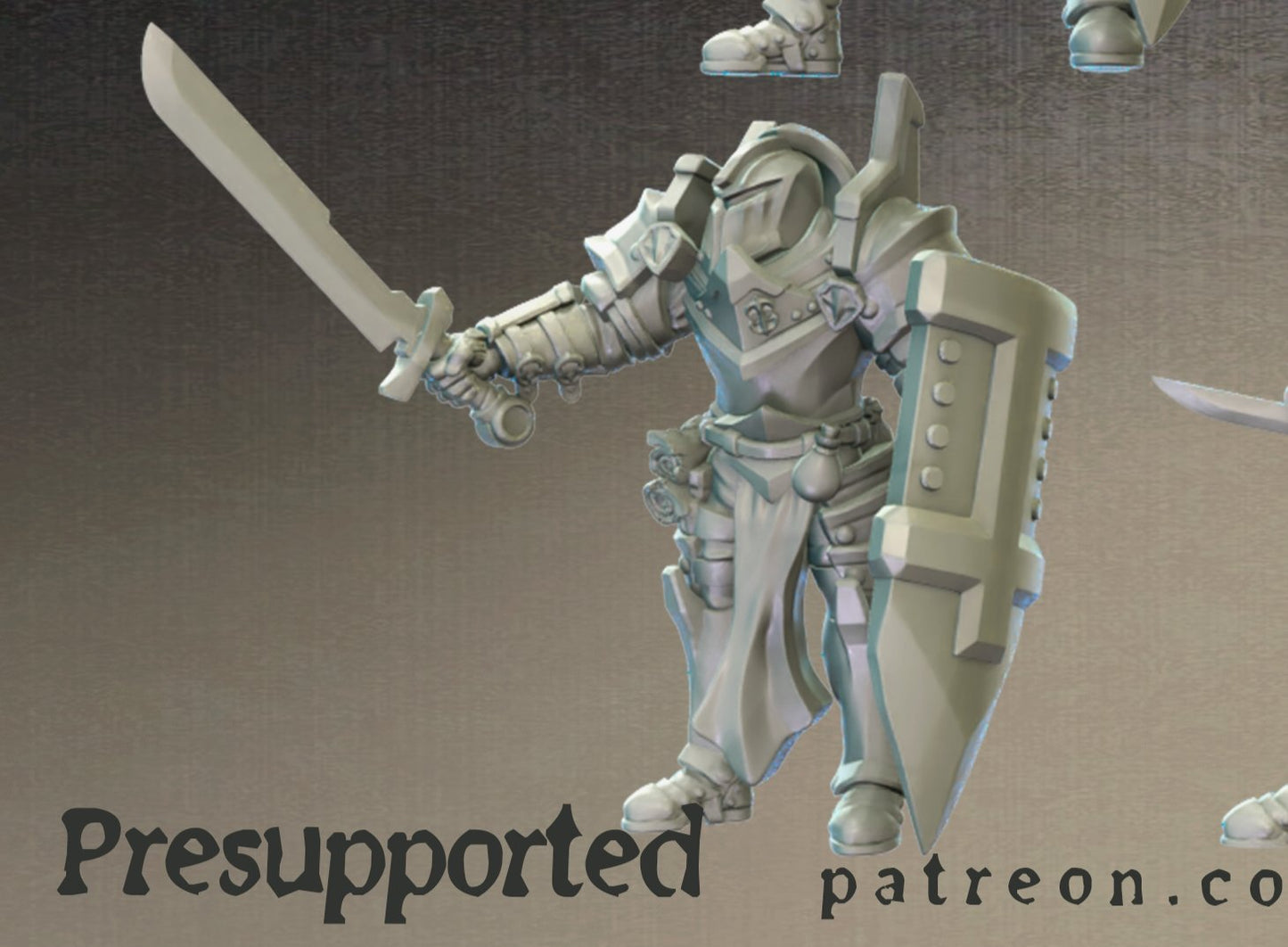 first knight set 1, 3d Printed Miniatures by Codex Universalis - Ravenous Miniatures