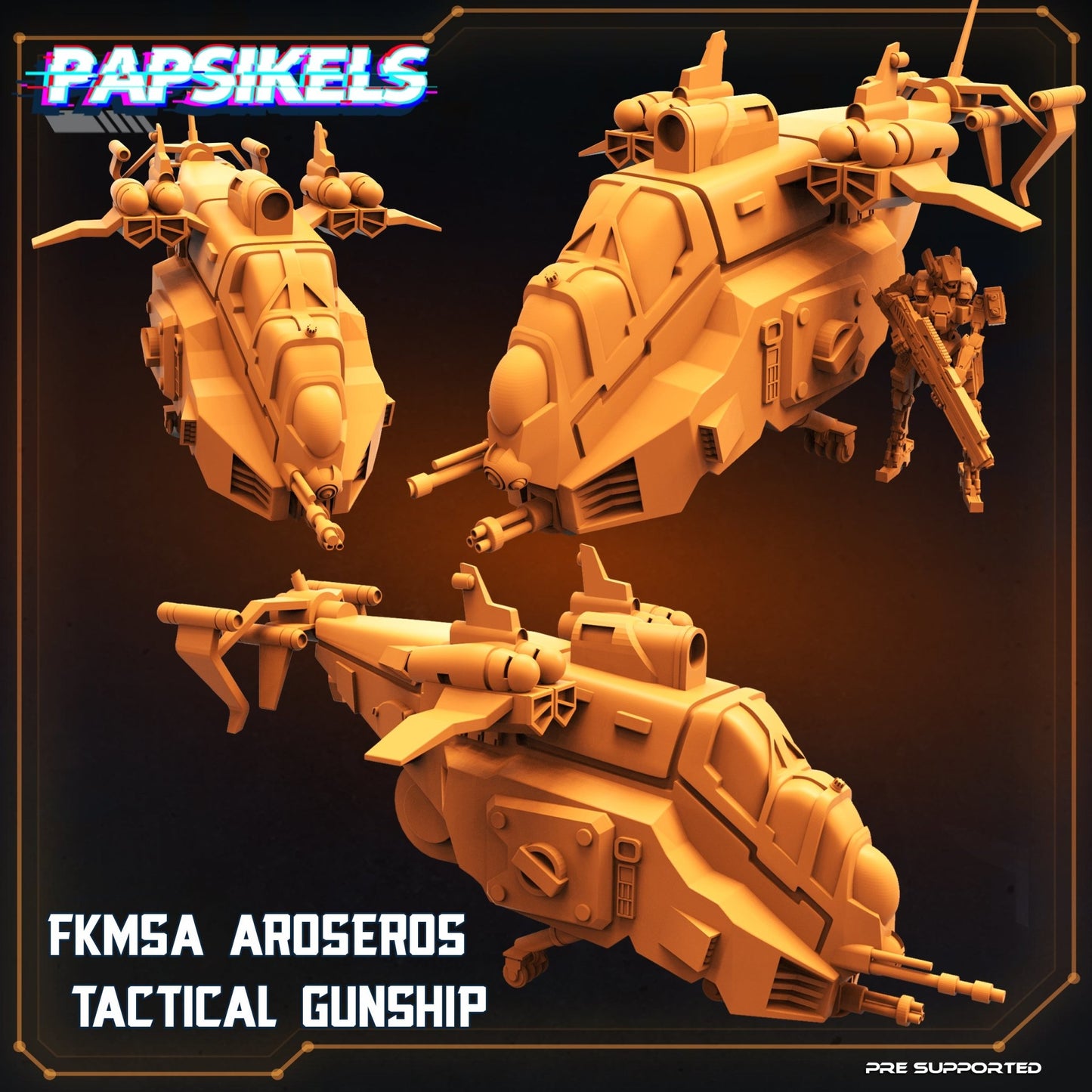 FKMSA Aroseros, Resin miniatures 11:56 (28mm / 32mm) scale - Ravenous Miniatures