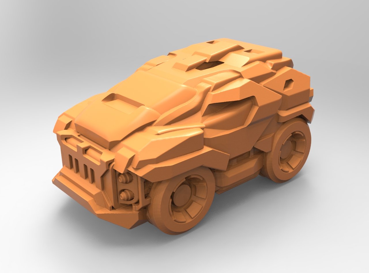 FKMSA Cyber Truck/team, 3d Printed Resin Miniatures - Ravenous Miniatures