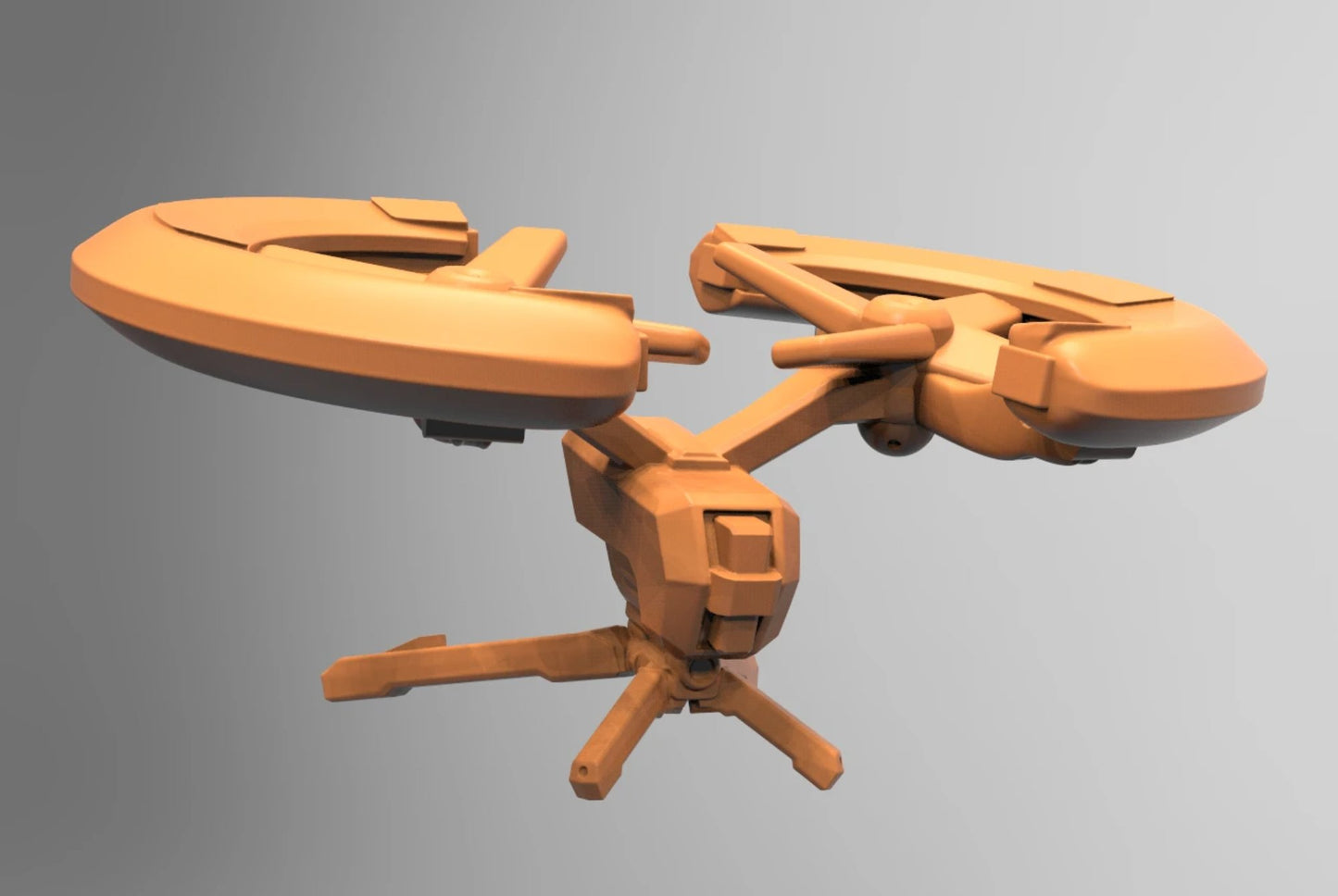 FKMSA Spy Drone, 3d Printed Resin Miniatures - Ravenous Miniatures