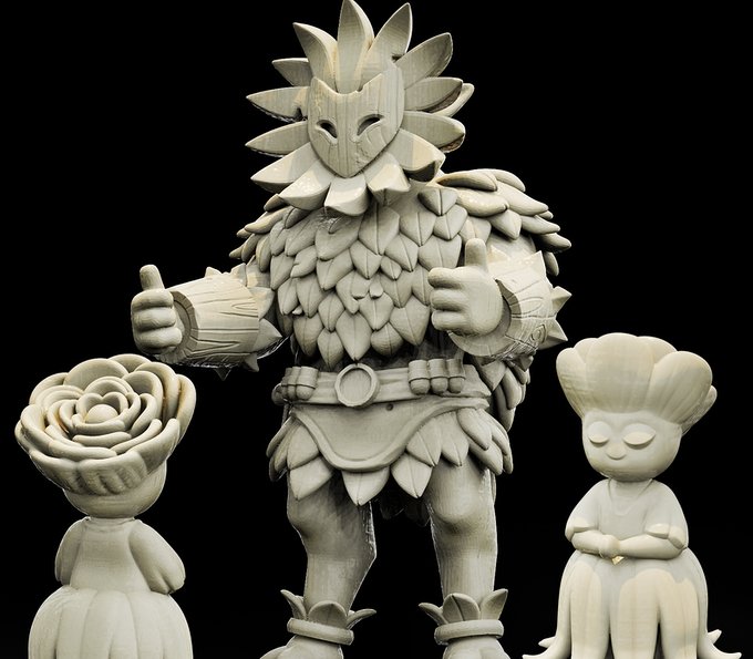 Forest Minions, Resin miniatures 11:56 (28mm / 34mm) scale - Ravenous Miniatures