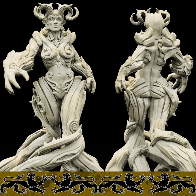 Gaia, Resin miniatures - Ravenous Miniatures