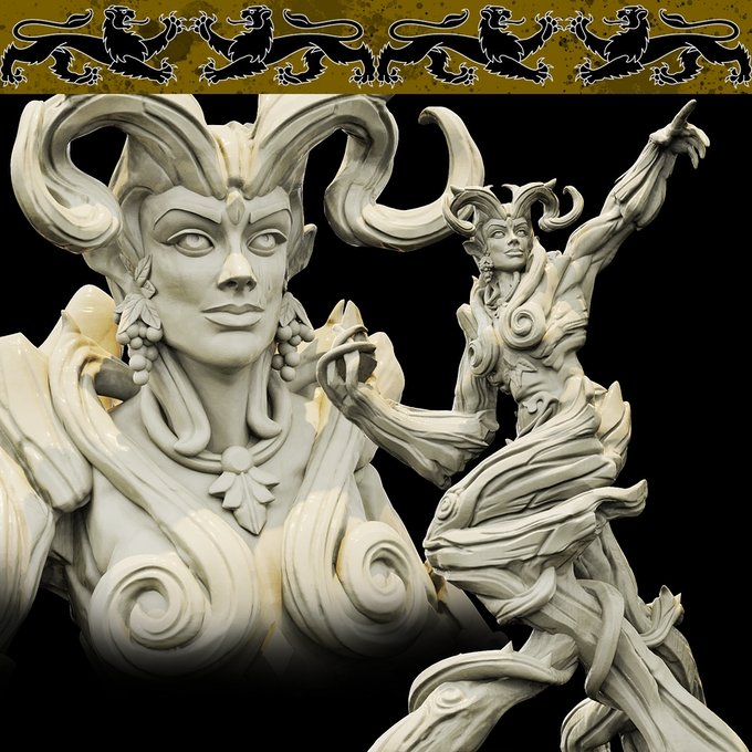 Gaia, Resin miniatures - Ravenous Miniatures