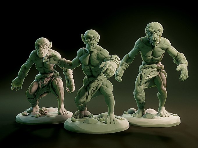 Ghoul, Resin miniatures - Ravenous Miniatures