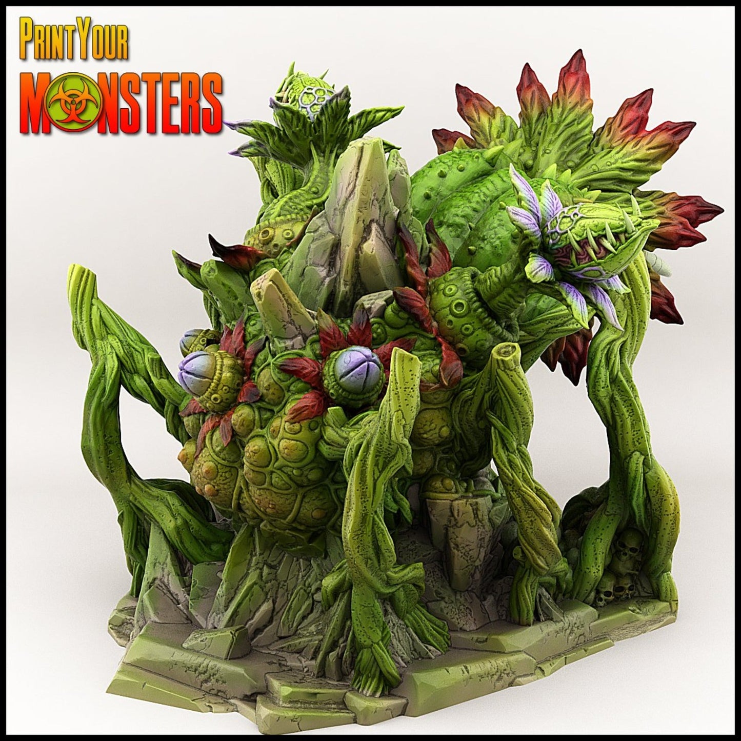 Giant Carnivorous plant, resin miniatures for TTRPG and wargames - Ravenous Miniatures