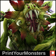 Giant Carnivorous plant, resin miniatures for TTRPG and wargames - Ravenous Miniatures