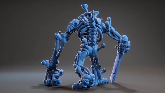 GolemBone, Resin miniatures 11:56 (28mm / 34mm) scale - Ravenous Miniatures