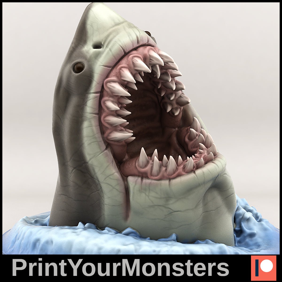Great white shark - Ravenous Miniatures