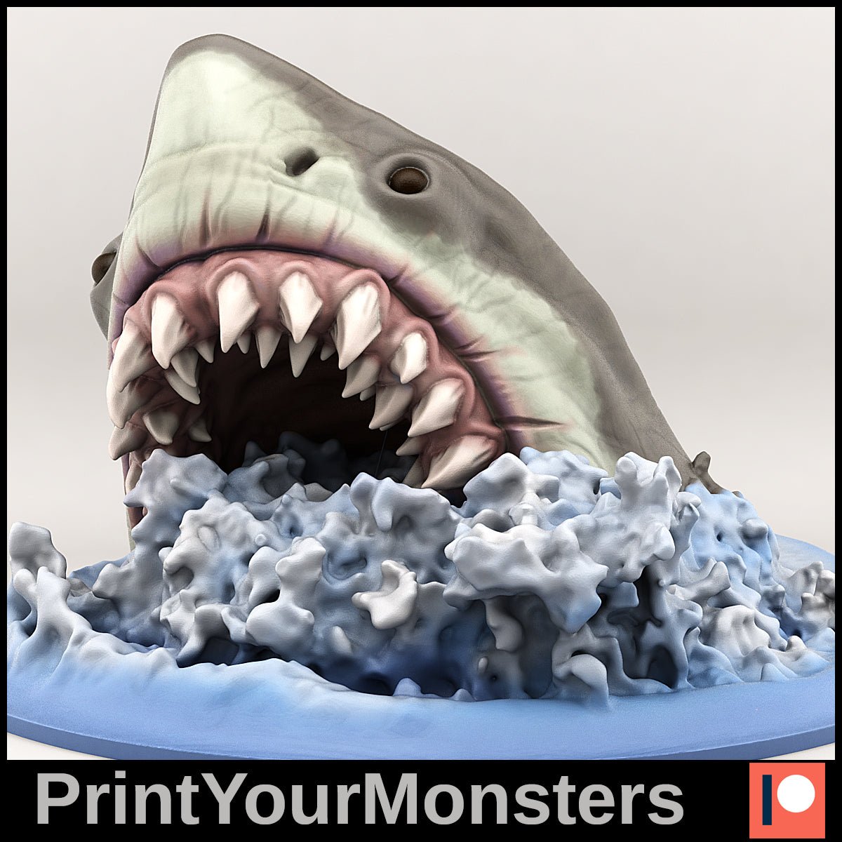 Great white shark - Ravenous Miniatures