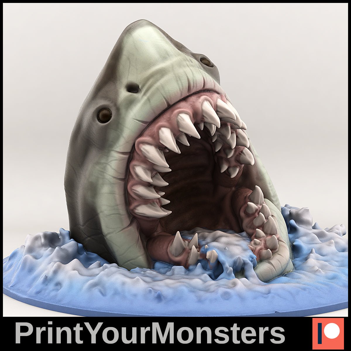 Great white shark - Ravenous Miniatures