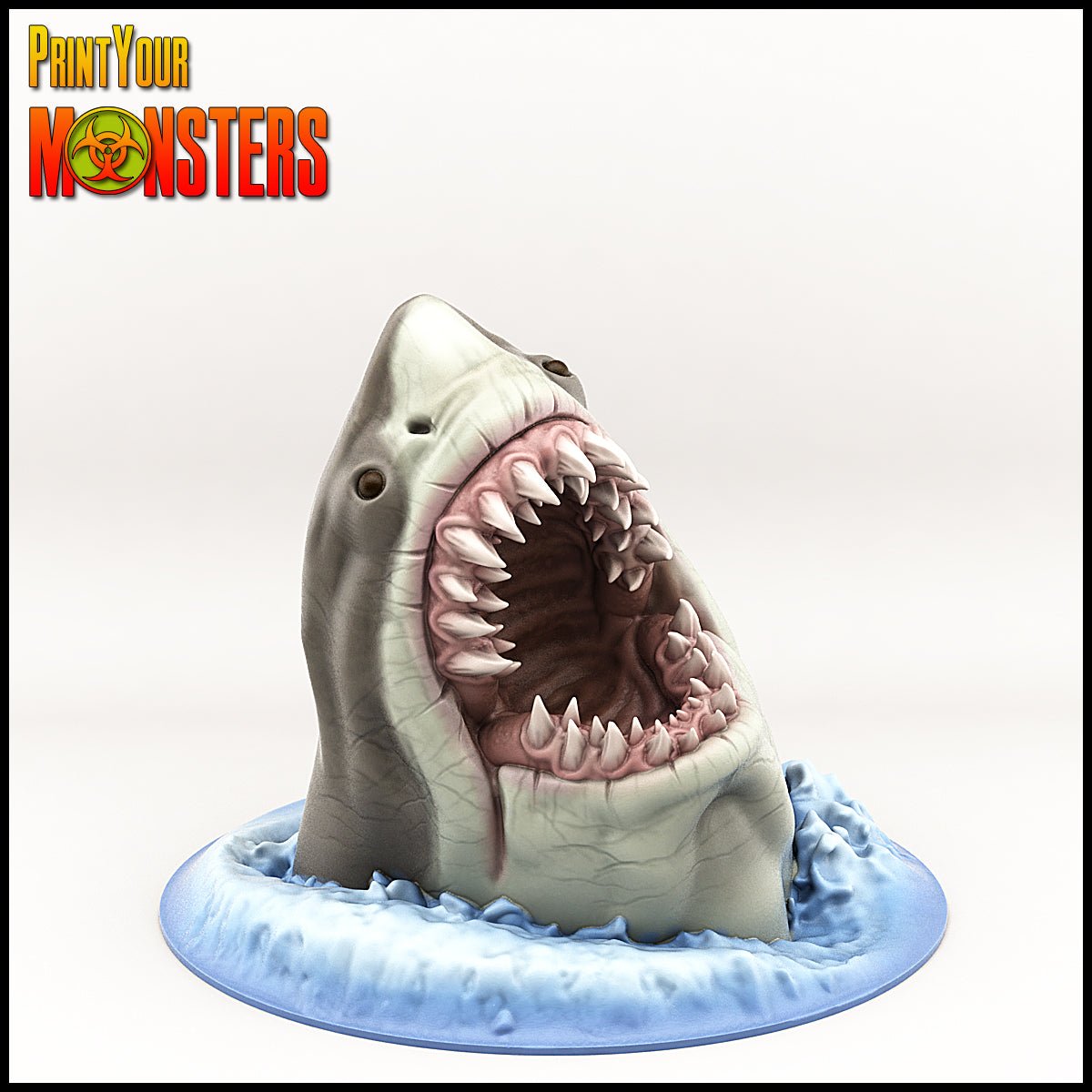 Great white shark - Ravenous Miniatures