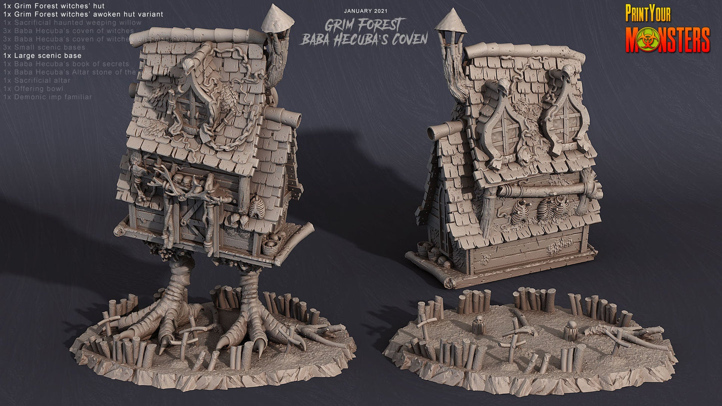 Grim forest, Resin Miniatures by Printyourmonster - Ravenous Miniatures