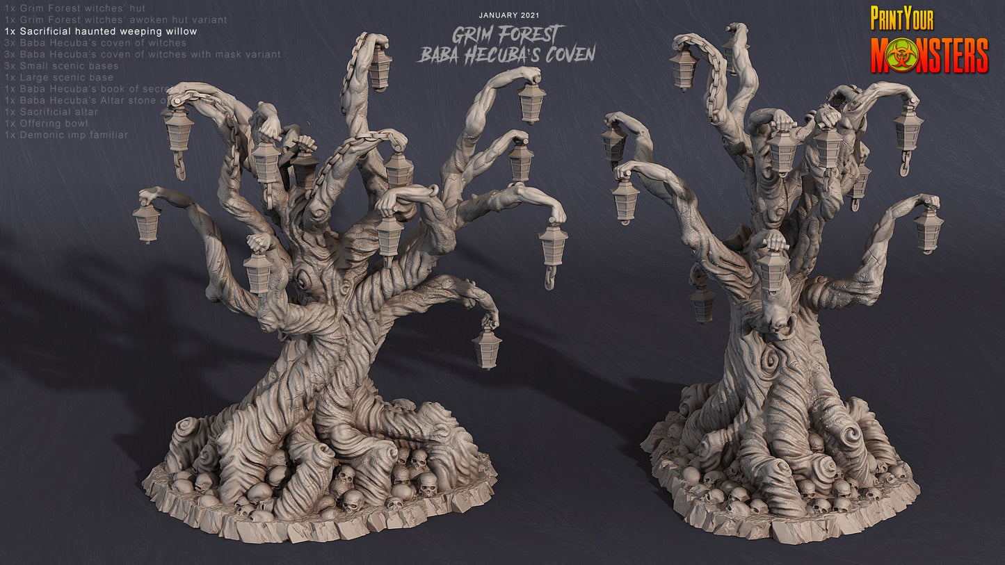 Grim forest, Resin Miniatures by Printyourmonster - Ravenous Miniatures