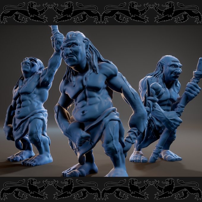 Grimlock, Resin miniatures 11:56 (28mm / 34mm) scale - Ravenous Miniatures