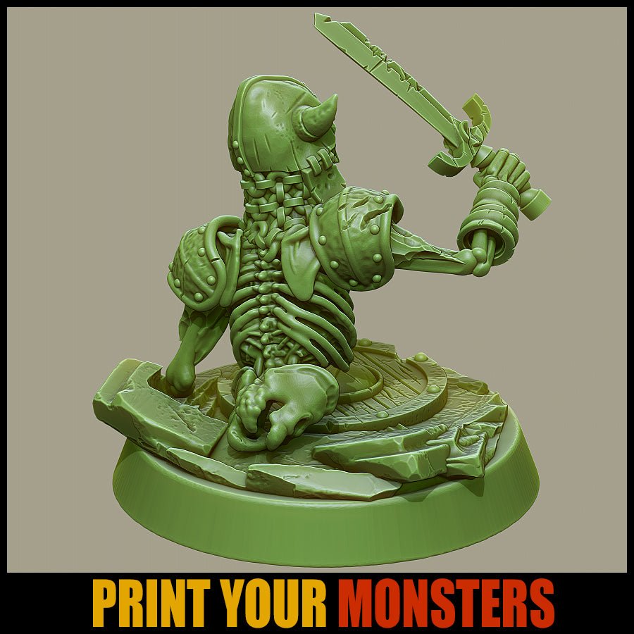 Half Skeleton - Ravenous Miniatures