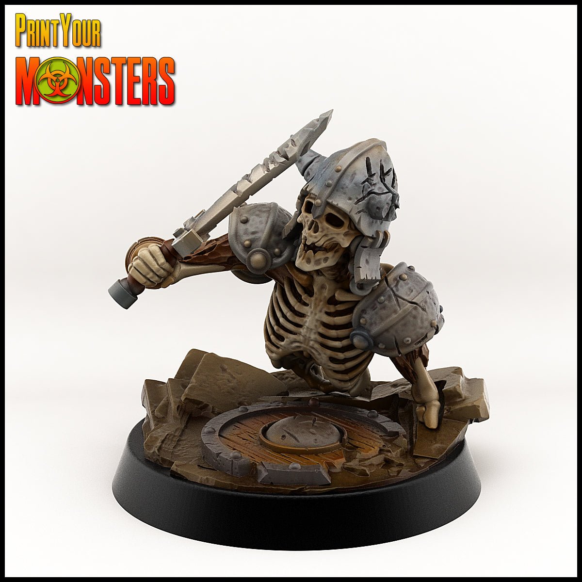 Half Skeleton - Ravenous Miniatures