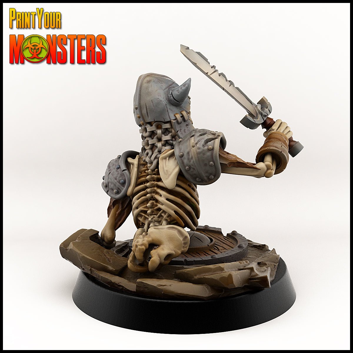 Half Skeleton - Ravenous Miniatures