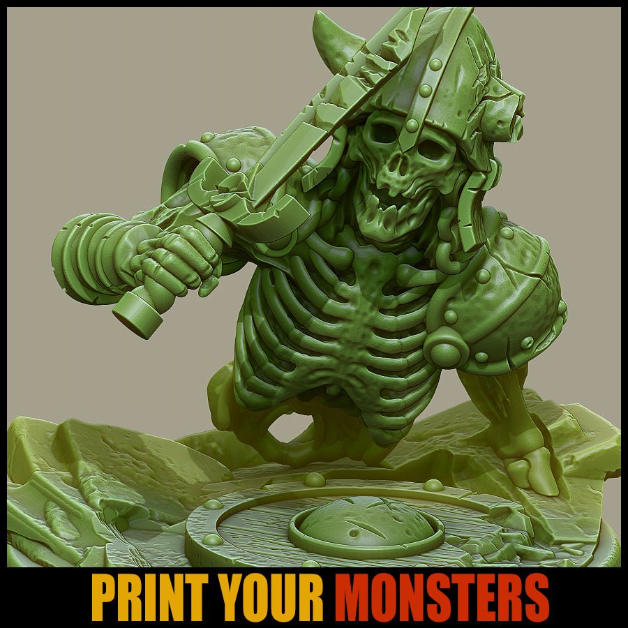 Half Skeleton - Ravenous Miniatures