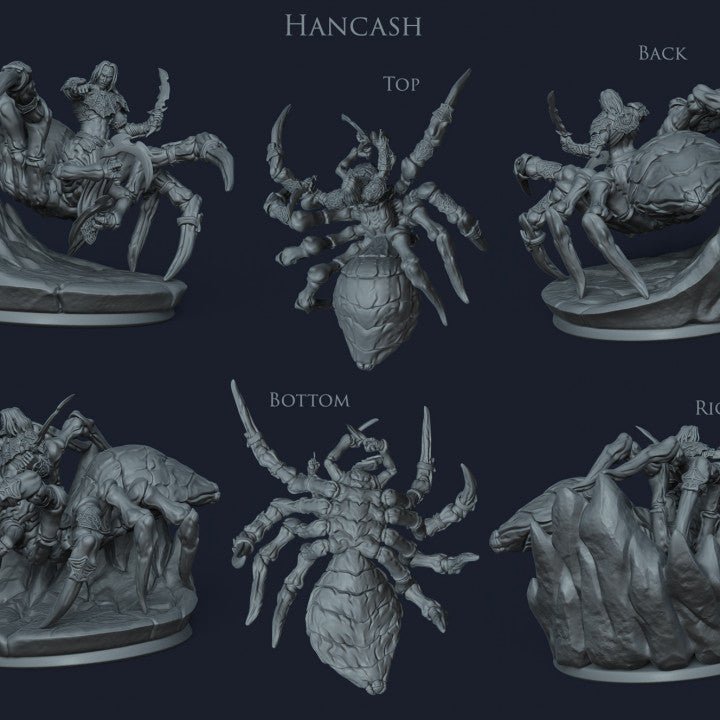 Hancash, Resin miniatures 11:56 (28mm / 32mm) scale - Ravenous Miniatures