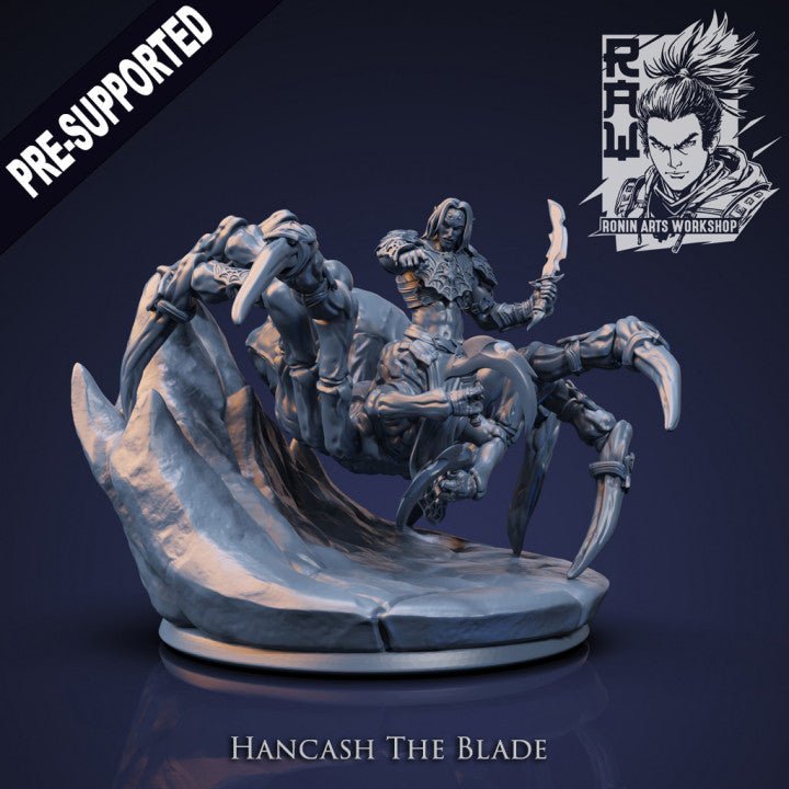 Hancash, Resin miniatures 11:56 (28mm / 32mm) scale - Ravenous Miniatures