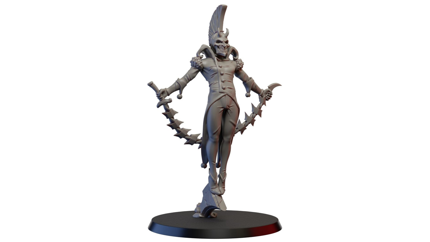 Harlequins Leader, Resin miniatures 11:56 (28mm / 32mm) scale - Ravenous Miniatures