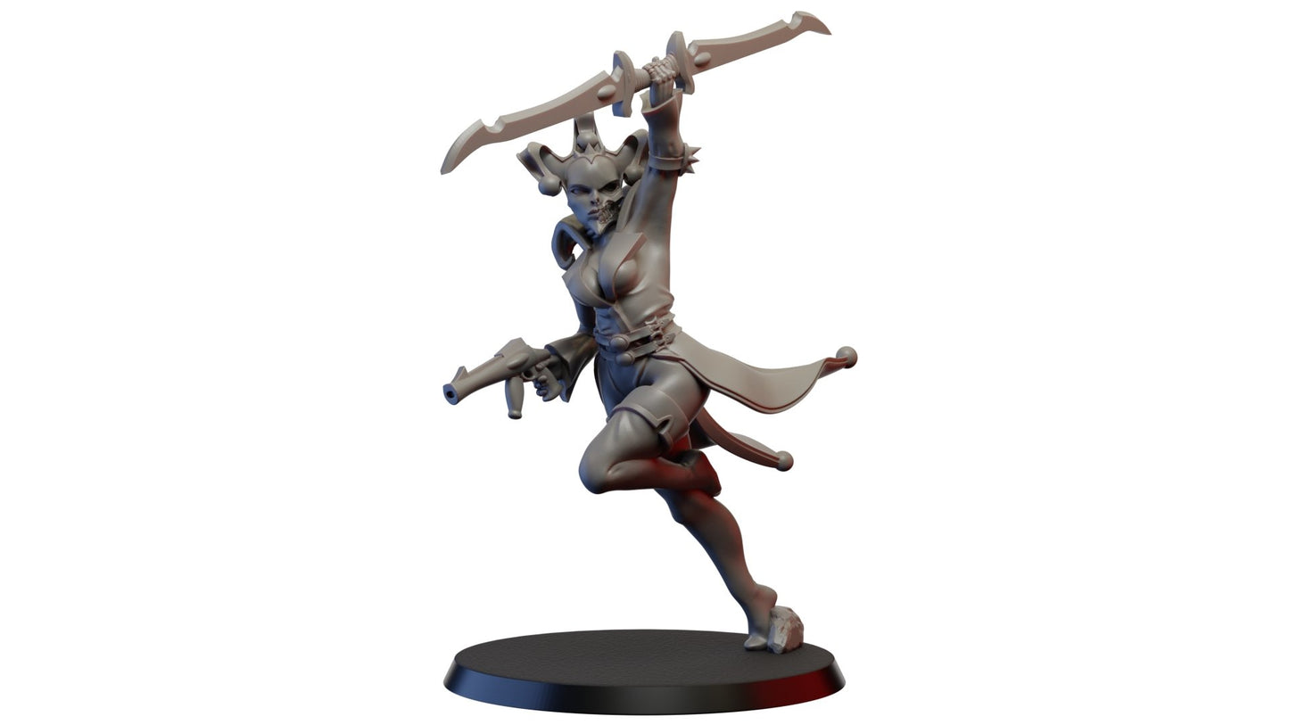 Harlequins Troops, Resin miniatures 11:56 (28mm / 32mm) scale - Ravenous Miniatures
