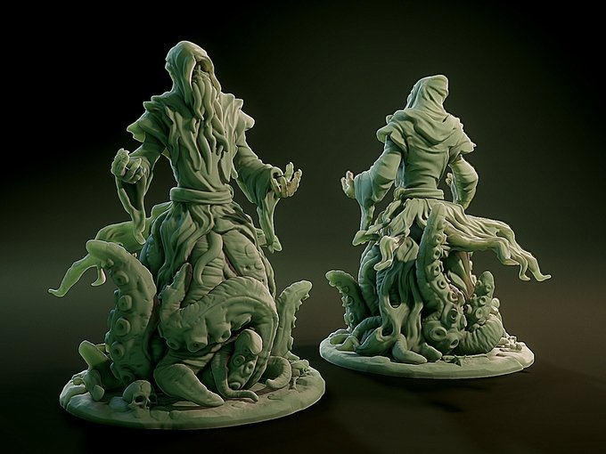 Hastur, Resin miniatures 11:56 (28mm / 34mm) scale - Ravenous Miniatures