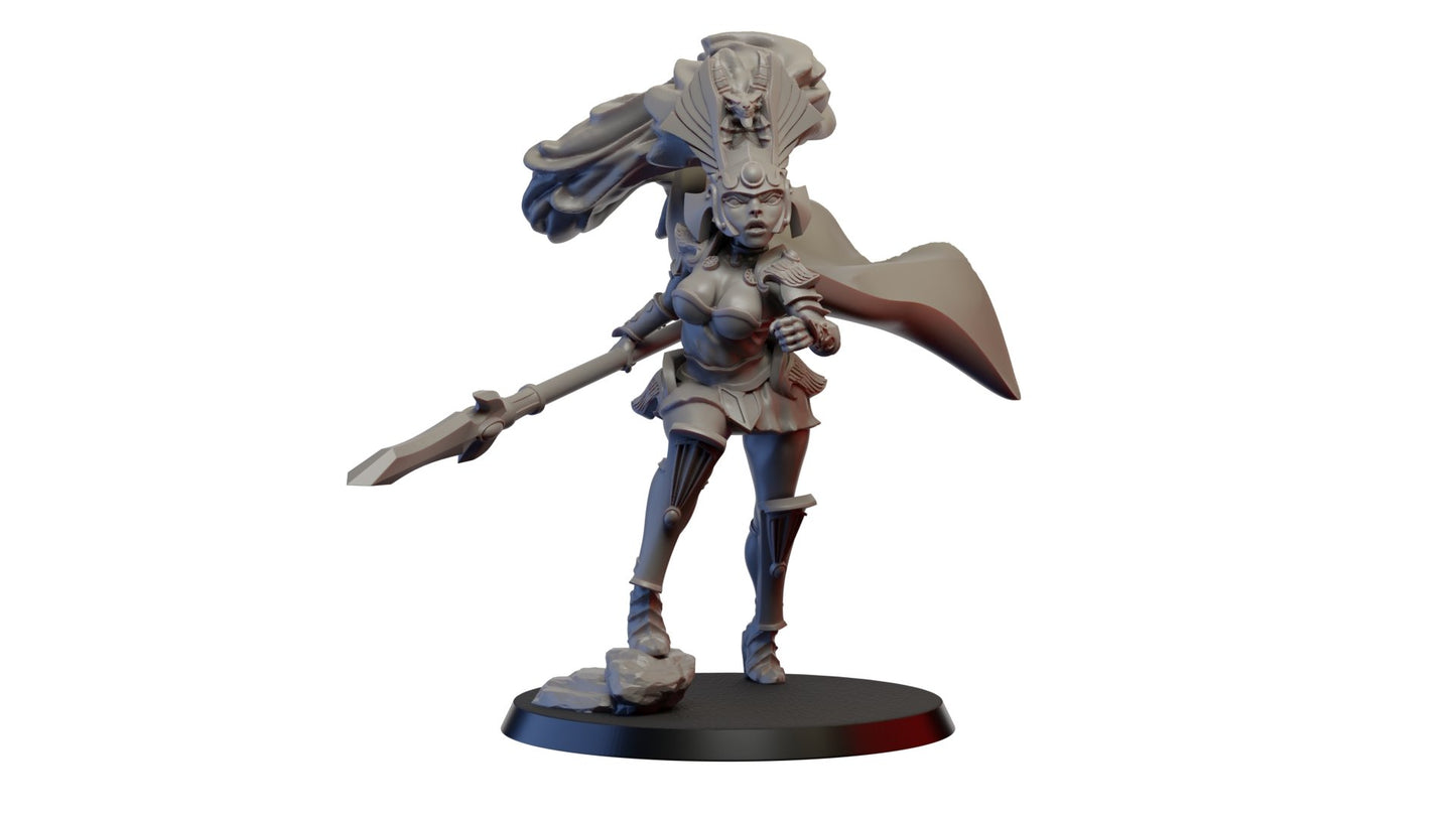 High Elf Battle Maidens, Resin miniatures 11:56 (28mm / 32mm) scale - Ravenous Miniatures