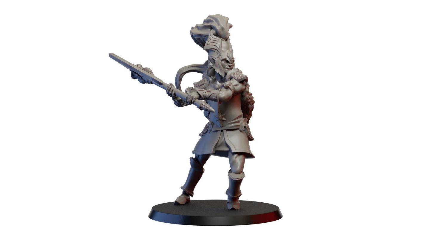High Elf Lion warriors, Resin miniatures 11:56 (28mm / 32mm) scale - Ravenous Miniatures