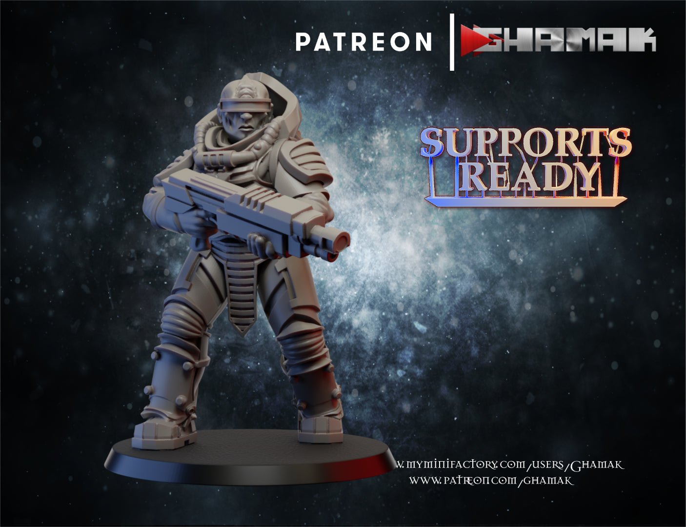 Humanoid Hybrid, Resin miniatures 11:56 (28mm / 32mm) scale - Ravenous Miniatures