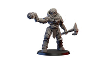 Load image into Gallery viewer, Hybrid Mercenary, Resin miniatures 11:56 (28mm / 32mm) scale - Ravenous Miniatures
