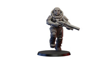 Load image into Gallery viewer, Hybrid Mercenary, Resin miniatures 11:56 (28mm / 32mm) scale - Ravenous Miniatures
