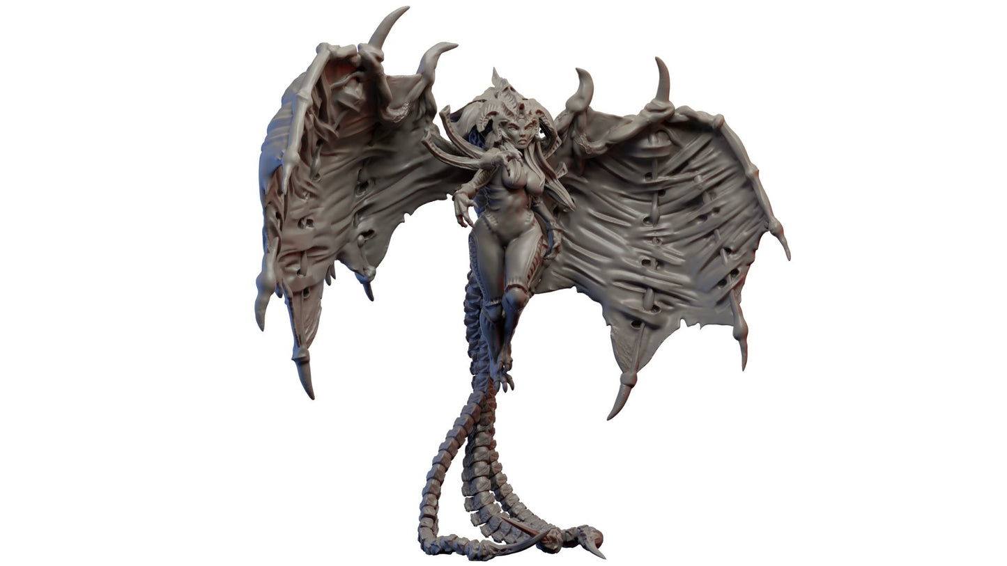 Hybrids Matriarch, Resin miniatures 11:56 (28mm / 32mm) scale - Ravenous Miniatures