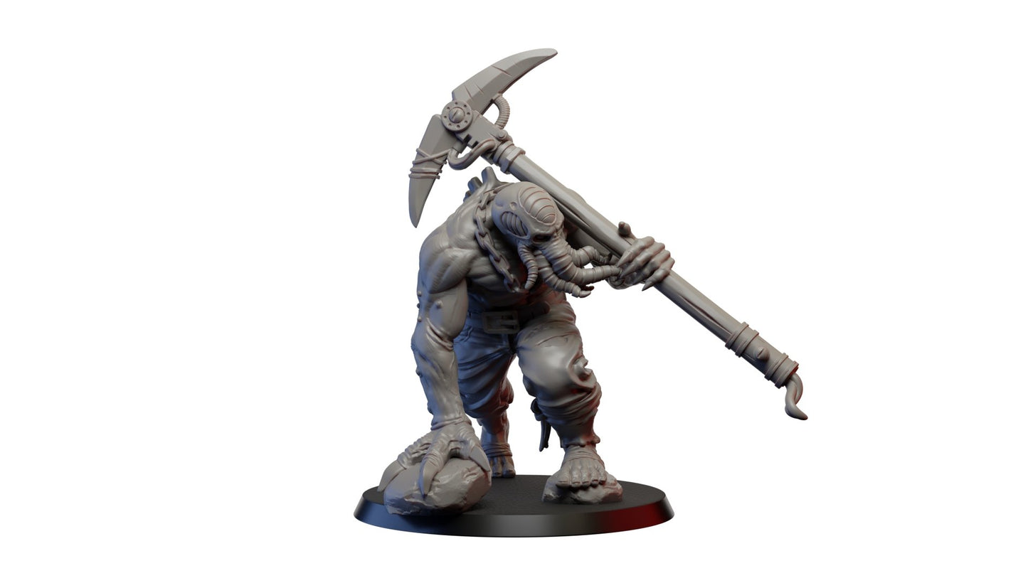 Hybrids Monster, Resin miniatures 11:56 (28mm / 32mm) scale - Ravenous Miniatures