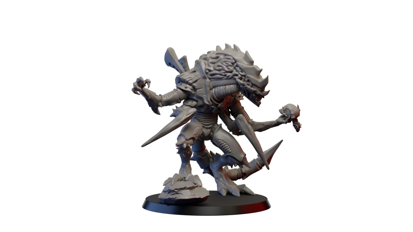 Hybrids Patriarch, Resin miniatures 11:56 (28mm / 32mm) scale - Ravenous Miniatures