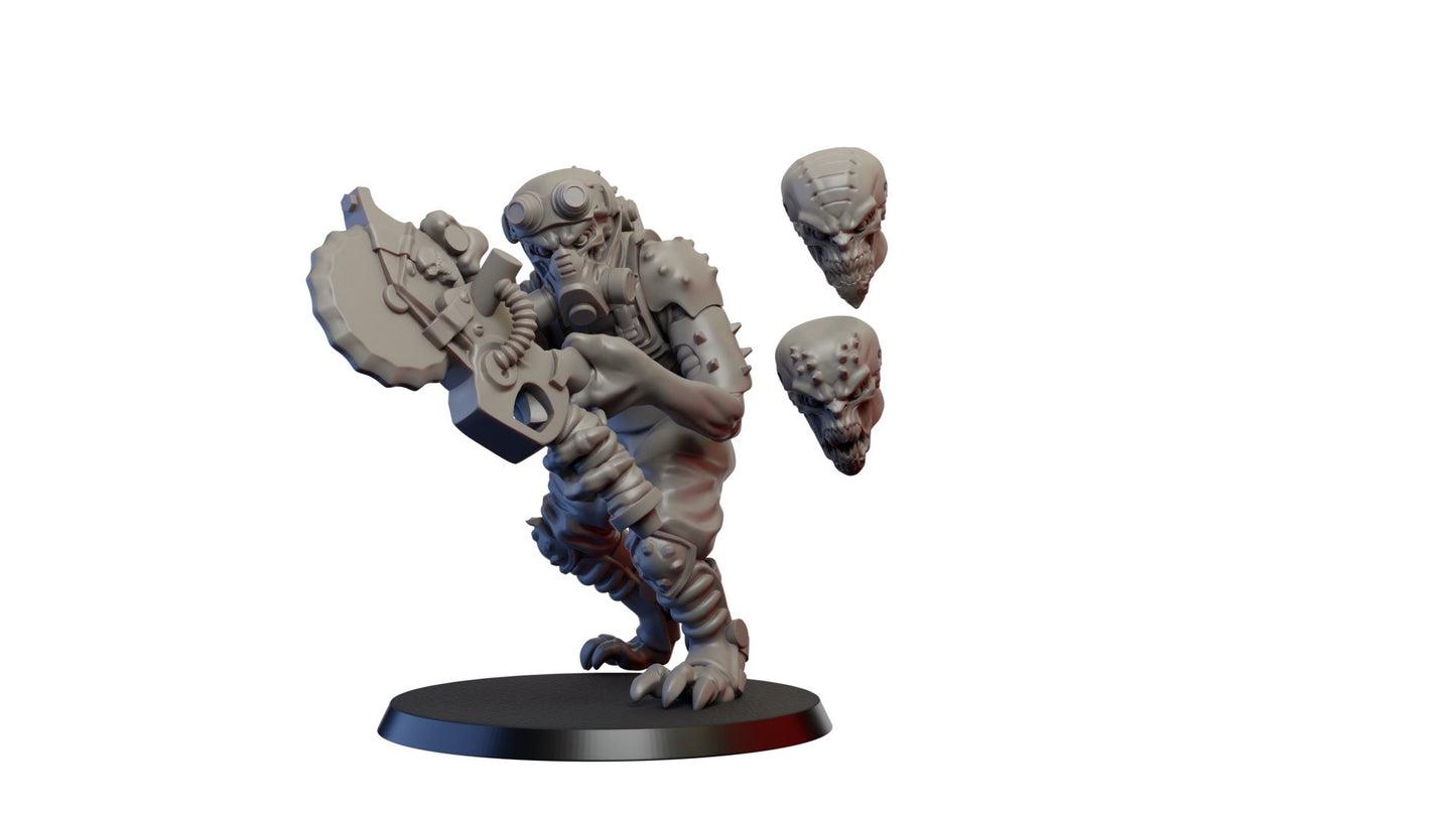 Hybrids, Resin miniatures 11:56 (28mm / 32mm) scale - Ravenous Miniatures
