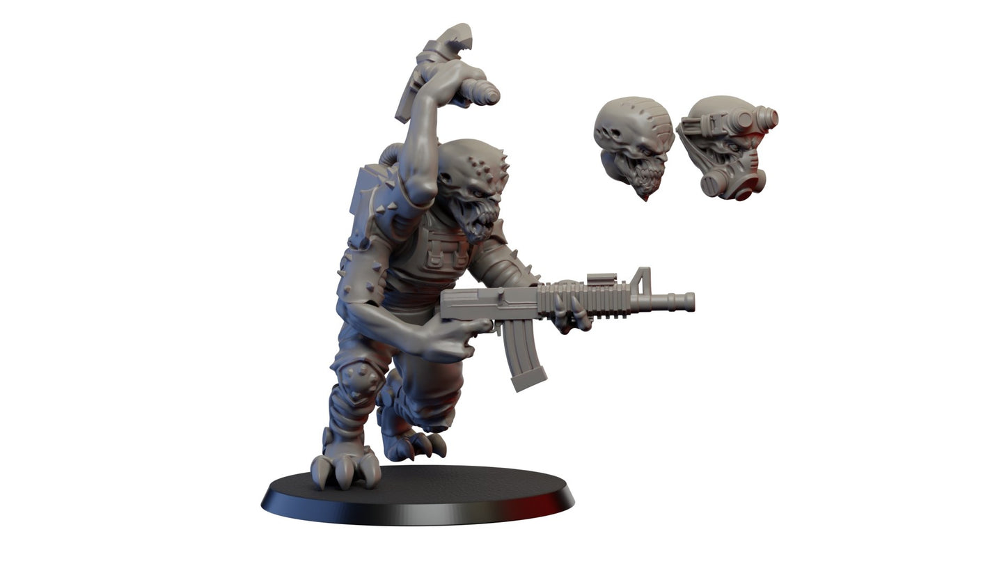 Hybrids, Resin miniatures 11:56 (28mm / 32mm) scale - Ravenous Miniatures