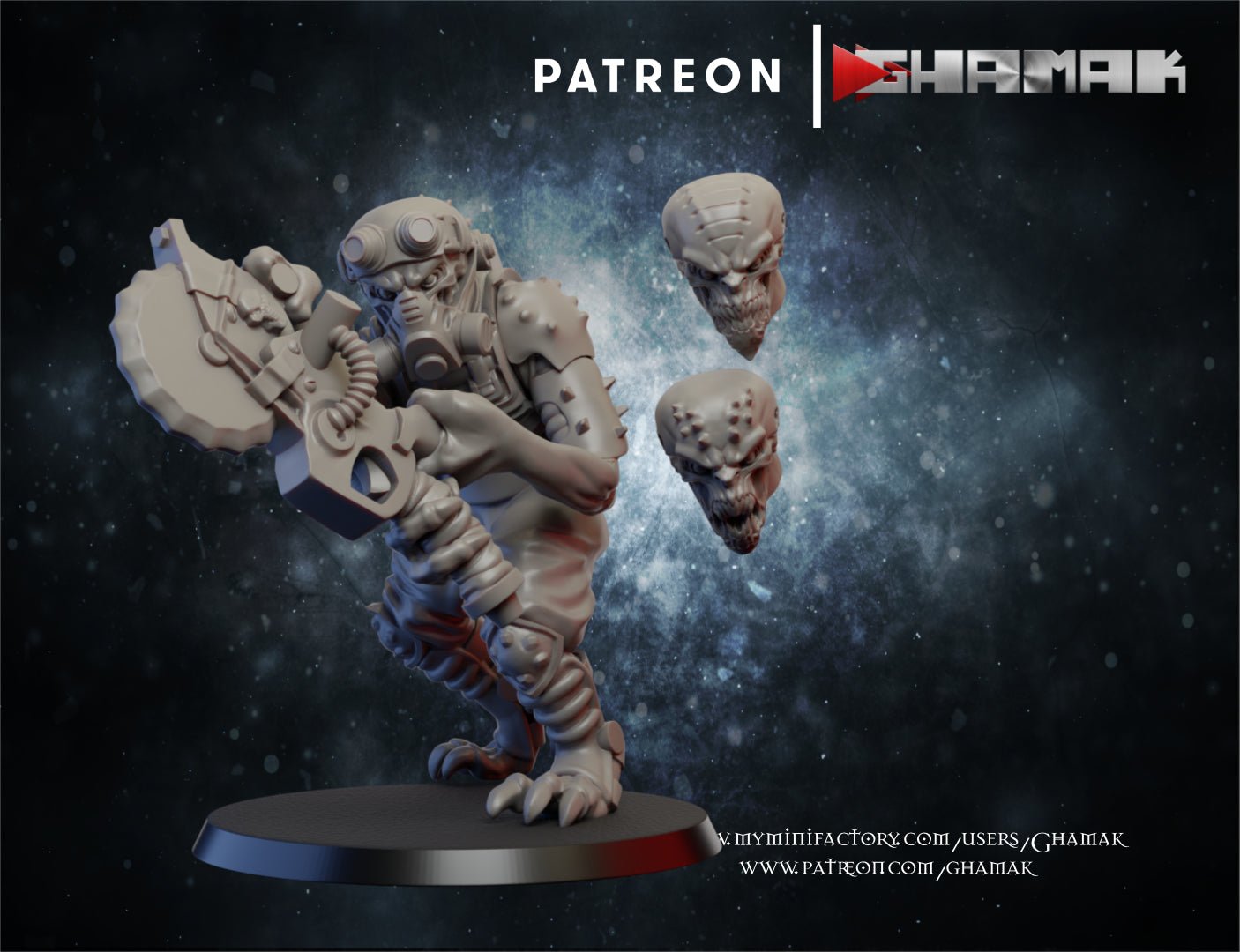 Insect Hybrid, Resin miniatures 11:56 (28mm / 32mm) scale - Ravenous Miniatures