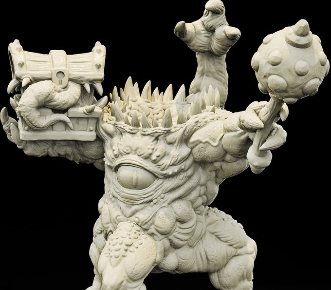 Iutreli, Resin miniatures 11:56 (28mm / 34mm) scale - Ravenous Miniatures