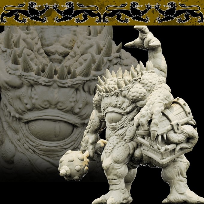 Iutreli, Resin miniatures 11:56 (28mm / 34mm) scale - Ravenous Miniatures